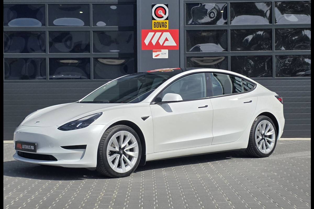 Tesla Model 3 Long Range AWD 75 kWh | FSD3 | WARMTEPOMP | PANO | 360 CAMERA