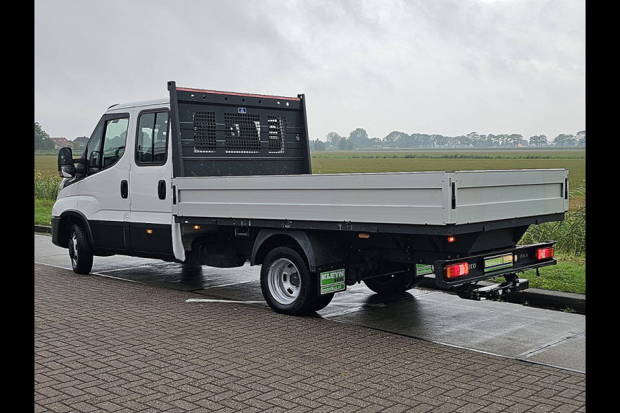 Iveco Daily 35C14V 2.3 Dubbele Cabine, Airco, Automaat, 3.5T-Trekhaak, Euro6, BPM-Vrij