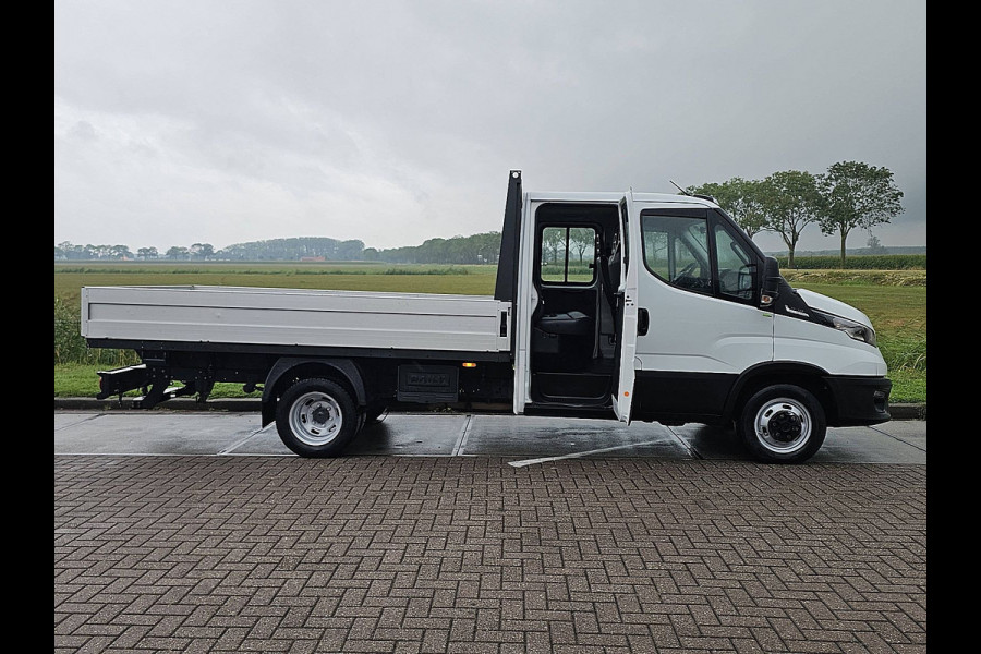 Iveco Daily 35C14V 2.3 Dubbele Cabine, Airco, Automaat, 3.5T-Trekhaak, Euro6, BPM-Vrij
