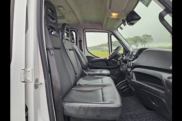 Iveco Daily 35C14V 2.3 Dubbele Cabine, Airco, Automaat, 3.5T-Trekhaak, Euro6, BPM-Vrij