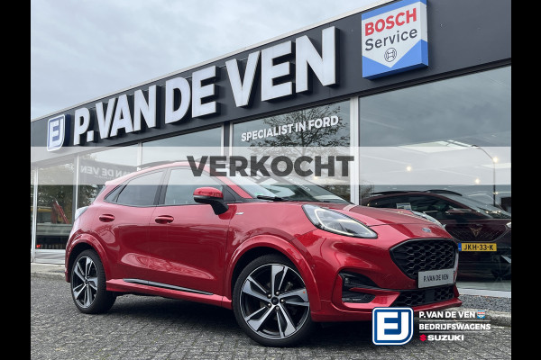 Ford Puma 1.0 EcoBoost Hybrid ST-Line X 125pk/92kW Automaat | Full Options | Panodak | Driver Assistance Pack | 19 inch | Elek. achterklep | Keyless | etc. etc.