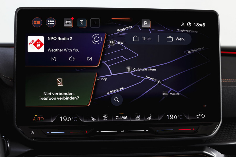 CUPRA Formentor 1.5 TSI e-Hybrid 272 PK VZ Performance | S/K-Panodak | Dig. Cockpit | Adapt. Cruise | Stoel-+Stuurverw. | PDC | 360 Camera | NAV + App. Connect | ECC | Elek. Klep | LM 19" | 7134