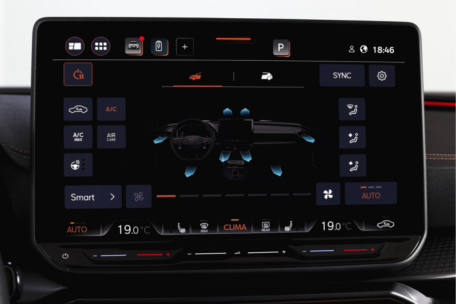 CUPRA Formentor 1.5 TSI e-Hybrid 272 PK VZ Performance | S/K-Panodak | Dig. Cockpit | Adapt. Cruise | Stoel-+Stuurverw. | PDC | 360 Camera | NAV + App. Connect | ECC | Elek. Klep | LM 19" | 7134