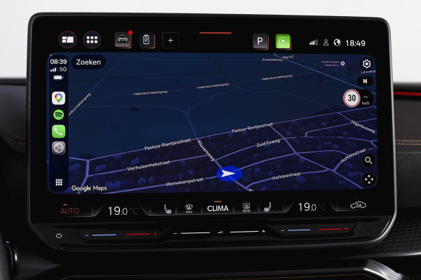 CUPRA Formentor 1.5 TSI e-Hybrid 272 PK VZ Performance | S/K-Panodak | Dig. Cockpit | Adapt. Cruise | Stoel-+Stuurverw. | PDC | 360 Camera | NAV + App. Connect | ECC | Elek. Klep | LM 19" | 7134