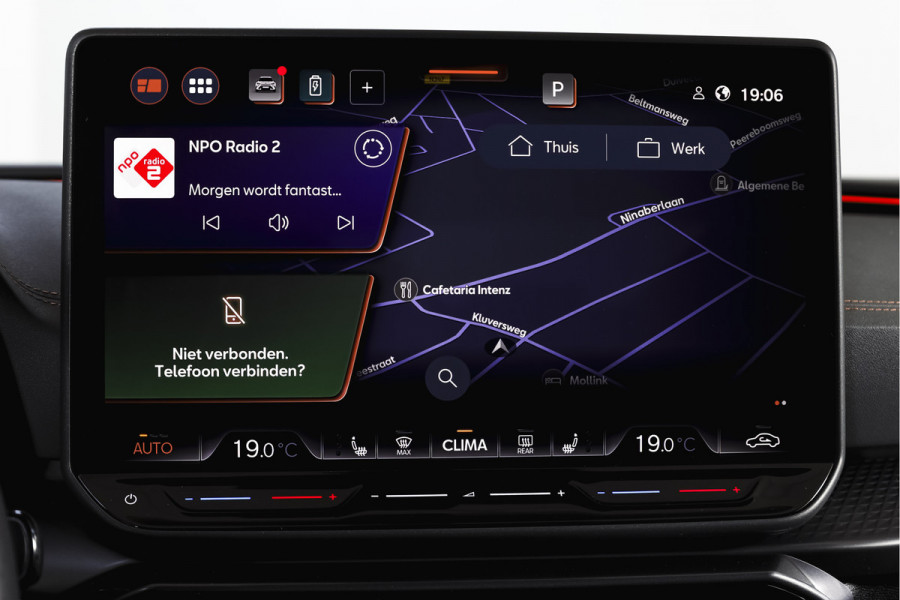 CUPRA Formentor 1.5 TSI e-Hybrid 272 PK VZ Extreme | S/k-Panodak | Dig. Cockpit | Adapt. Cruise | Stoel-+ Stuurverw. PDC | 360 Camera | NAV + App. Connect | ECC | Elek. Klep | LM 19" | 7976