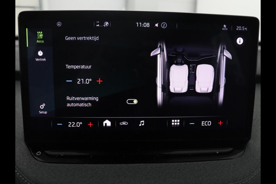 Škoda Enyaq iV 60 | SOH 94,1% | Half leder | Navigatie | Carplay | Sfeerverlichting | Climate control | Camera | Park assist