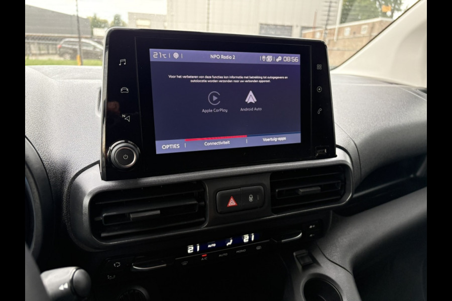Fiat E-Doblò 50 kWh 3-zits | navigatie | cruise