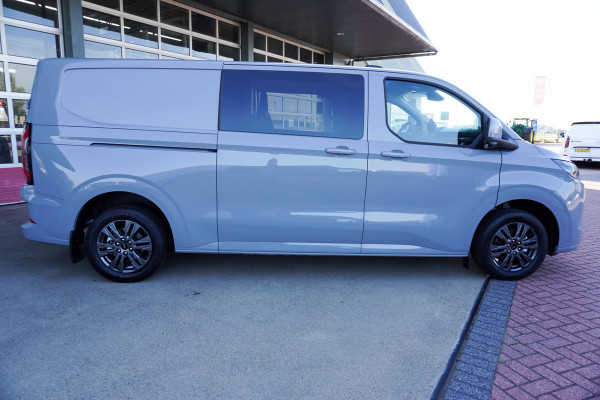 Ford E-Transit Cust. 320 L2H1 Limited 71 kWh 160KW/218PK Dubbelcab. Automaat nr. V086 | Airco | Adap.Cruise | Navi | 360 Camera | Schuifdeur L+R