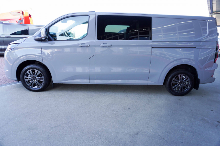 Ford E-Transit Cust. 320 L2H1 Limited 71 kWh 160KW/218PK Dubbelcab. Automaat nr. V086 | Airco | Adap.Cruise | Navi | 360 Camera | Schuifdeur L+R