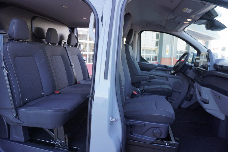 Ford E-Transit Cust. 320 L2H1 Limited 71 kWh 160KW/218PK Dubbelcab. Automaat nr. V086 | Airco | Adap.Cruise | Navi | 360 Camera | Schuifdeur L+R