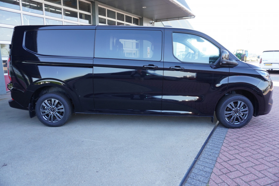 Ford E-Transit Cust. 320 L2H1 Limited 71 kWh 160KW/218PK Dubbelcab. Automaat nr. V087 | Airco | Adap.Cruise | Navi | 360 Camera | Schuifdeur L+R
