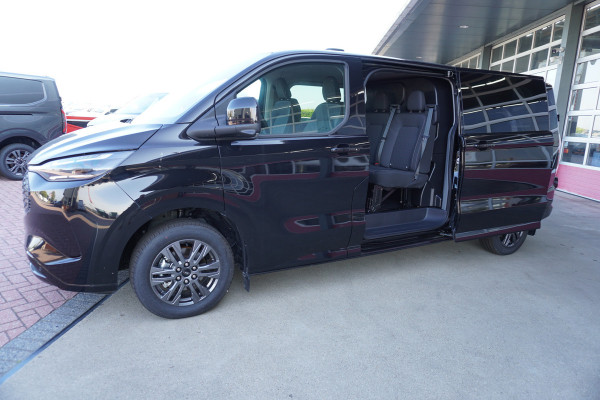 Ford E-Transit Cust. 320 L2H1 Limited 71 kWh 160KW/218PK Dubbelcab. Automaat nr. V087 | Airco | Adap.Cruise | Navi | 360 Camera | Schuifdeur L+R