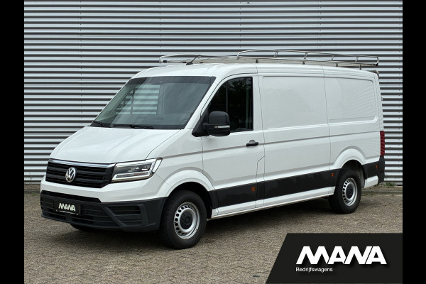 Volkswagen Crafter 2.0TDI 140PK L3H2 Automaat LED Standkachel Imperiaal Cruise Carplay Trekhaak Stoelverwarming Stuurwielverwarming