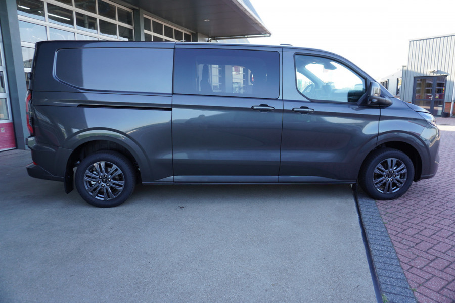 Ford E-Transit Cust. 320 L2H1 Limited 71 kWh 160KW/ 218pk Dubbelcab. Automaat nr. V085 | Airco | Adap.Cruise | Navi | 360 Camera | Schuifdeur L+R