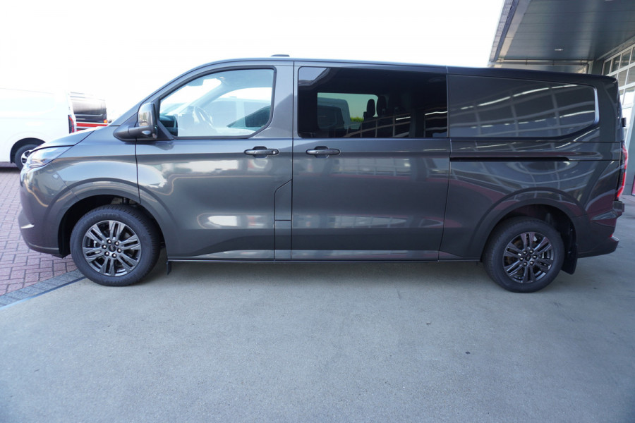 Ford E-Transit Cust. 320 L2H1 Limited 71 kWh 160KW/ 218pk Dubbelcab. Automaat nr. V085 | Airco | Adap.Cruise | Navi | 360 Camera | Schuifdeur L+R