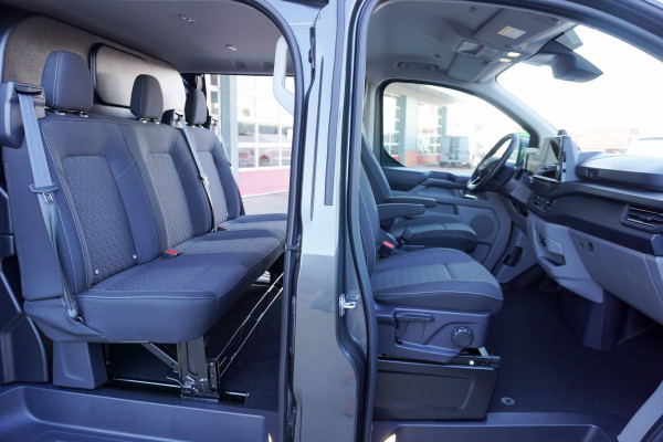 Ford E-Transit Cust. 320 L2H1 Limited 71 kWh 160KW/ 218pk Dubbelcab. Automaat nr. V085 | Airco | Adap.Cruise | Navi | 360 Camera | Schuifdeur L+R