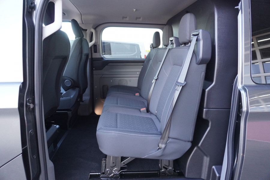 Ford E-Transit Cust. 320 L2H1 Limited 71 kWh 160KW/ 218pk Dubbelcab. Automaat nr. V085 | Airco | Adap.Cruise | Navi | 360 Camera | Schuifdeur L+R