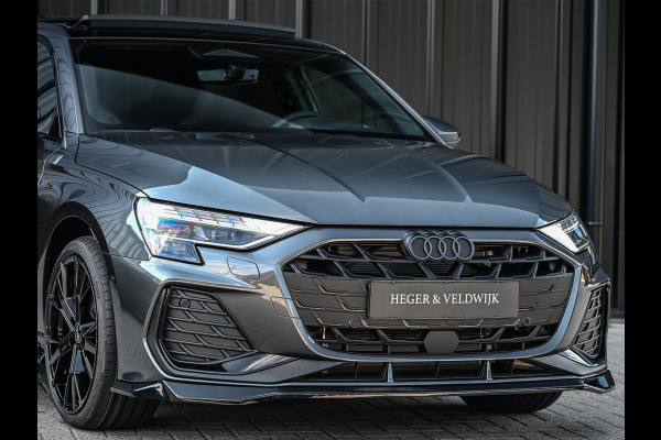 Audi A3 Sportback 45 TFSI e S edition Competition | Panoramadak | 5 jr Garantie | HUD | Sonos Sound | Camera | Ambiance interieur | Active Cruise | S-Seats + Memory | Stoelverwarming | Keyless |