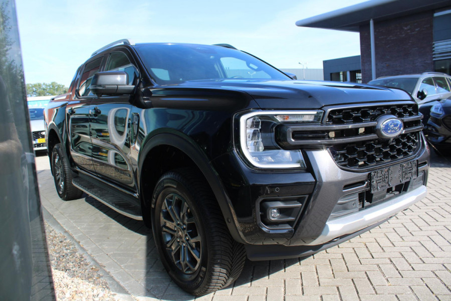 Ford Ranger 2.0 Double Cab EcoBlue Wildtrak 204pk | Trekhaak | 360 graden camera | Rollertop Elektrisch | Stoelverwarming | Adaptive Cruise Control
