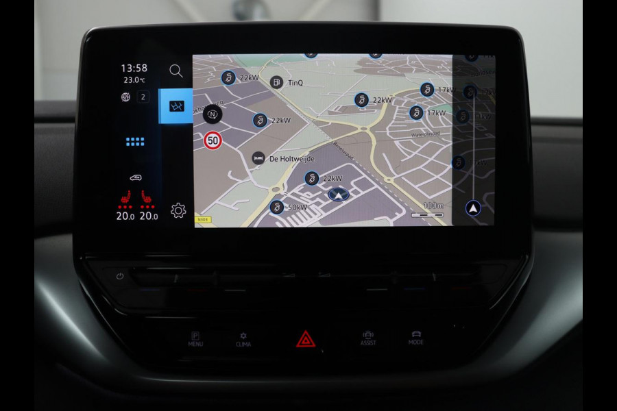 Volkswagen ID.4 Pro 77 kWh | SOH 95,4% | Adaptive cruise | Lane assist | Stuur/stoelverwarming | Climate control | Sfeerverlichting | Carplay | Park assist | 20" velgen