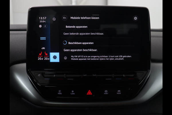 Volkswagen ID.4 Pro 77 kWh | SOH 95,4% | Adaptive cruise | Lane assist | Stuur/stoelverwarming | Climate control | Sfeerverlichting | Carplay | Park assist | 20" velgen