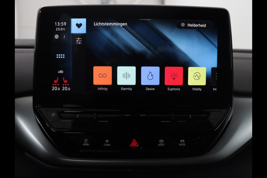 Volkswagen ID.4 Pro 77 kWh | SOH 95,4% | Adaptive cruise | Lane assist | Stuur/stoelverwarming | Climate control | Sfeerverlichting | Carplay | Park assist | 20" velgen