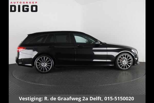 Mercedes-Benz C-Klasse Estate 180 Sport Edition *Garantie tot 05-2028! | Burmester Audio | Navigatie | Half Leder |