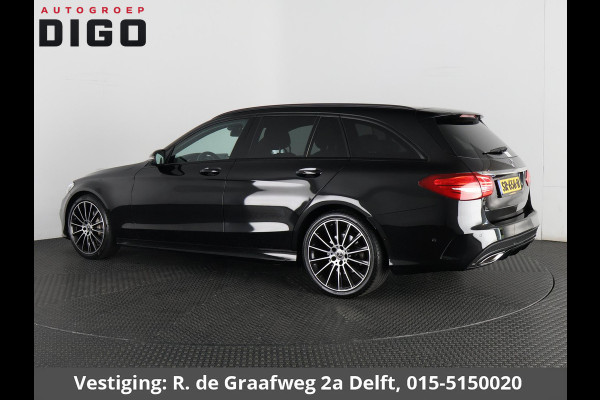 Mercedes-Benz C-Klasse Estate 180 Sport Edition *Garantie tot 05-2028! | Burmester Audio | Navigatie | Half Leder |