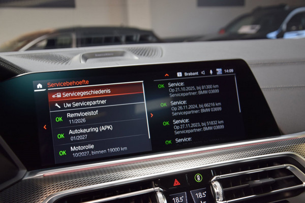 BMW X5 M50i V8 High Executive Navi|Leder|Dealer onderhouden|Massage|Swarovski|Sky-Lounge|531pk!!|ACC|Org.NL
