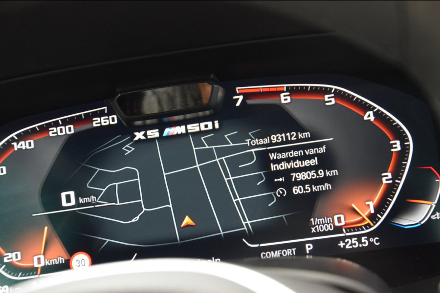 BMW X5 M50i V8 High Executive Navi|Leder|Dealer onderhouden|Massage|Swarovski|Sky-Lounge|531pk!!|ACC|Org.NL