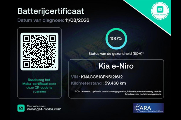 Kia e-Niro DynamicLine 64 kWh |SOH100%|DealerOnderh|FACE 3|