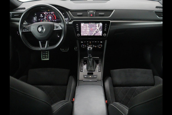 Škoda Superb Combi 1.5 TSI ACT Sportline Business | Leder/alcantara | Memory | Stoelverwarming | Virtueel dashboard | Park assist | Carplay | Navigatie | Climate control | Sfeerverlichting | Elektrische achterklep