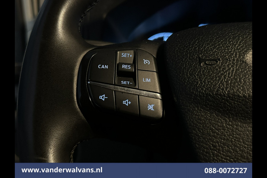 Ford Transit 2.0 TDCI 130pk L4H3 Euro6 Airco | Camera | Cruisecontrol | Verwarmde voorruit | Parkeersensoren, Bijrijdersbank