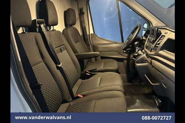 Ford Transit 2.0 TDCI 130pk L4H3 Euro6 Airco | Camera | Cruisecontrol | Verwarmde voorruit | Parkeersensoren, Bijrijdersbank