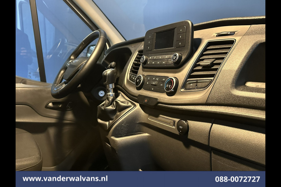Ford Transit 2.0 TDCI 130pk L4H3 Euro6 Airco | Camera | Cruisecontrol | Verwarmde voorruit | Parkeersensoren, Bijrijdersbank