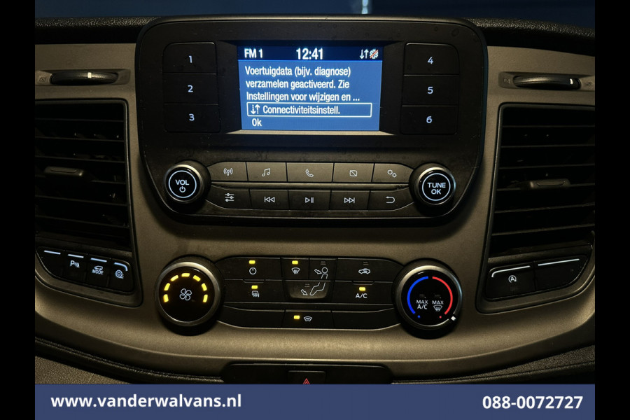 Ford Transit 2.0 TDCI 130pk L4H3 Euro6 Airco | Camera | Cruisecontrol | Verwarmde voorruit | Parkeersensoren, Bijrijdersbank