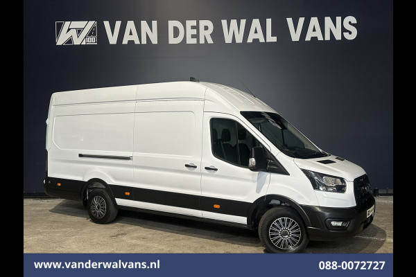 Ford Transit 2.0 TDCI 130pk L4H3 Euro6 Airco | Camera | Cruisecontrol | Verwarmde voorruit | Parkeersensoren, Bijrijdersbank