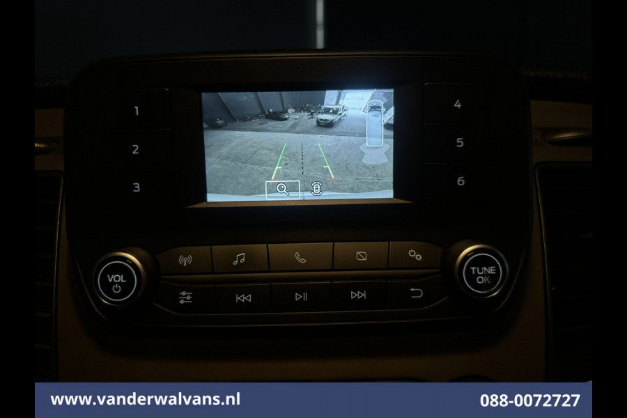 Ford Transit 2.0 TDCI 130pk L4H3 Euro6 Airco | Camera | Cruisecontrol | Verwarmde voorruit | Parkeersensoren, Bijrijdersbank