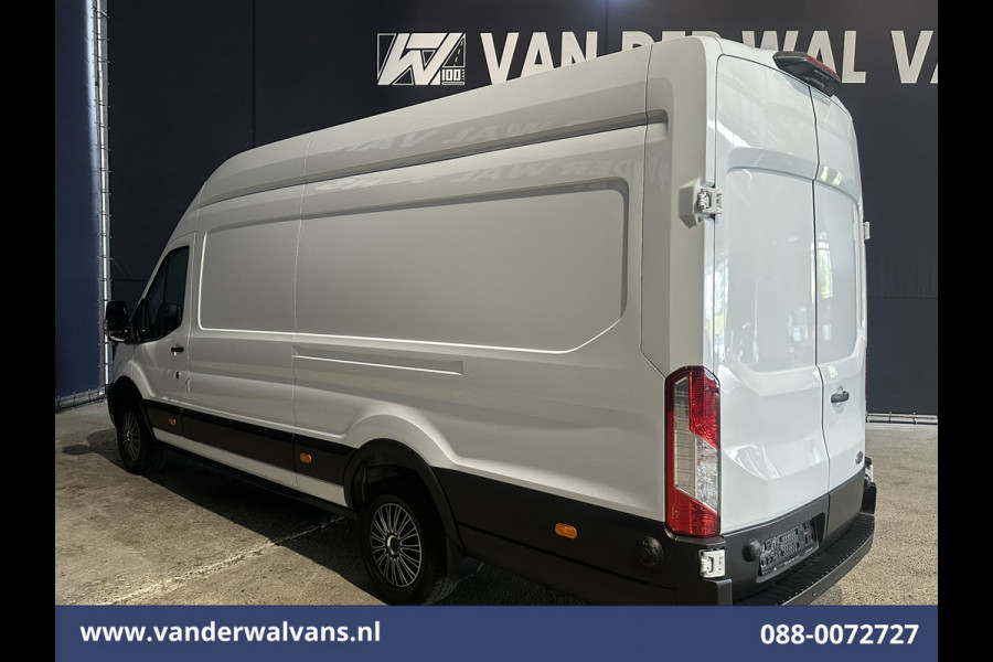 Ford Transit 2.0 TDCI 130pk L4H3 Euro6 Airco | Camera | Cruisecontrol | Verwarmde voorruit | Parkeersensoren, Bijrijdersbank