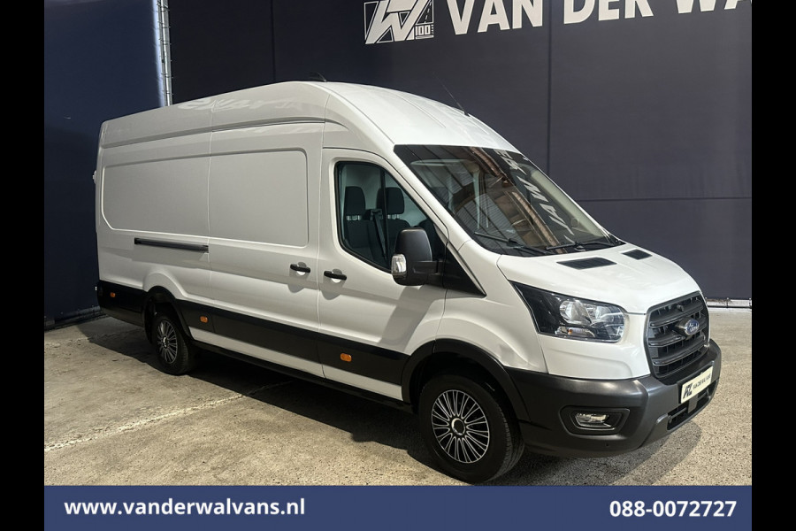 Ford Transit 2.0 TDCI 130pk L4H3 Euro6 Airco | Camera | Cruisecontrol | Verwarmde voorruit | Parkeersensoren, Bijrijdersbank