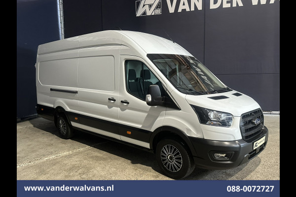 Ford Transit 2.0 TDCI 130pk L4H3 Euro6 Airco | Camera | Cruisecontrol | Verwarmde voorruit | Parkeersensoren, Bijrijdersbank