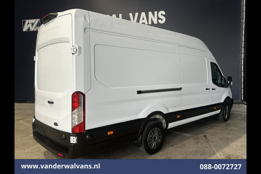Ford Transit 2.0 TDCI 130pk L4H3 Euro6 Airco | Camera | Cruisecontrol | Verwarmde voorruit | Parkeersensoren, Bijrijdersbank