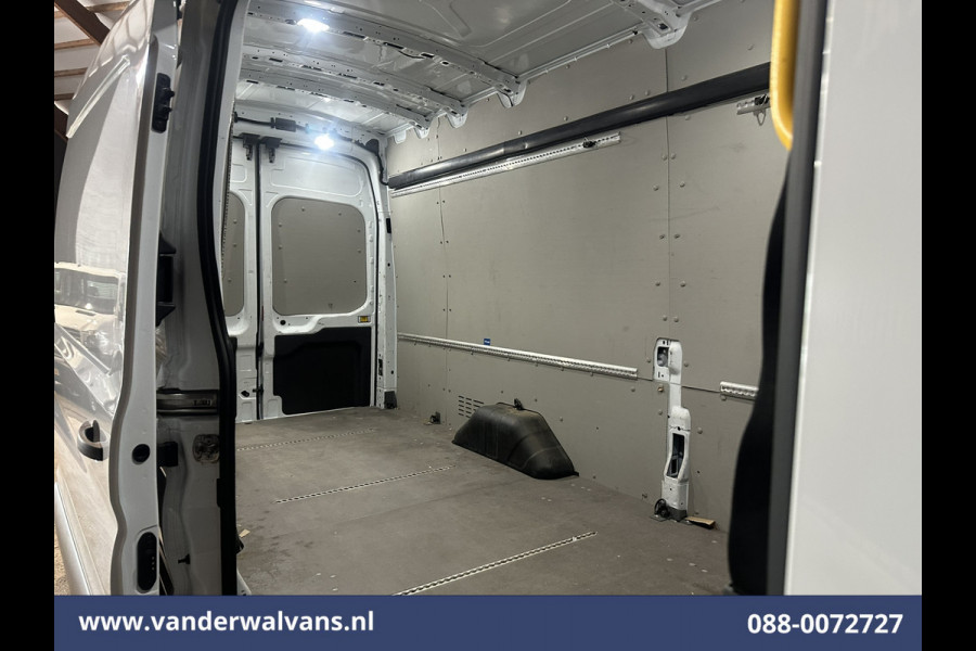Ford Transit 2.0 TDCI 130pk L4H3 Euro6 Airco | Camera | Cruisecontrol | Verwarmde voorruit | Parkeersensoren, Bijrijdersbank