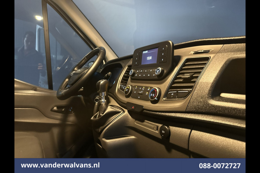 Ford Transit 2.0 TDCI 130pk L4H3 Euro6 Airco | Camera | Cruisecontrol | Verwarmde voorruit | Parkeersensoren, Bijrijdersbank