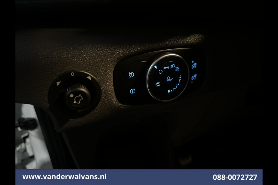 Ford Transit 2.0 TDCI 130pk L4H3 Euro6 Airco | Camera | Cruisecontrol | Verwarmde voorruit | Parkeersensoren, Bijrijdersbank