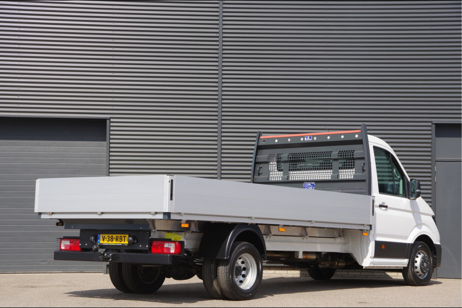 Volkswagen Crafter 50 2.0 TDI L4 DUBBELLUCHT, OPEN LAADBAK N1! 3.5T TREKHAAK, 165PK AUT. NIEUW! CARPLAY, CRUISE, AIRCO, DAB, OPENLAADBAK, PICKUP, P