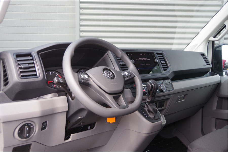 Volkswagen Crafter 50 2.0 TDI L4 DUBBELLUCHT, OPEN LAADBAK N1! 3.5T TREKHAAK, 165PK AUT. NIEUW! CARPLAY, CRUISE, AIRCO, DAB, OPENLAADBAK, PICKUP, P