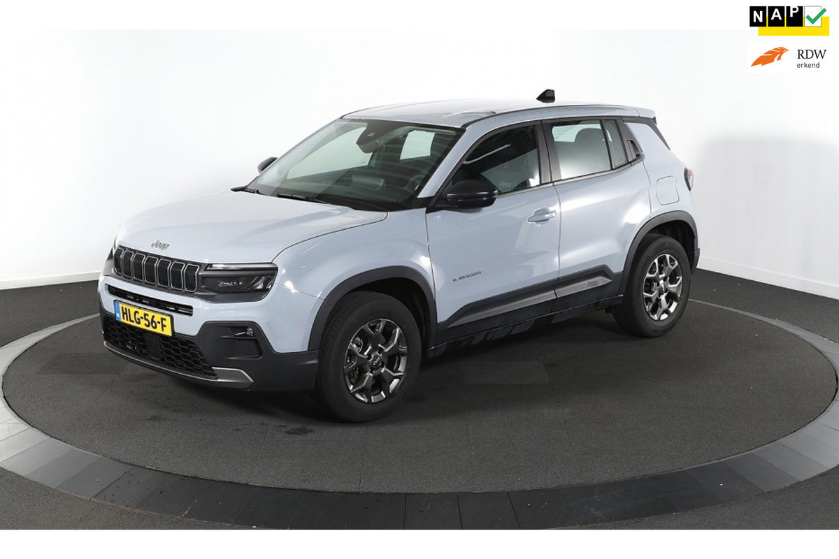 Jeep Avenger 1.2 e-Hybrid Longitude ADAPTIEVE CRUISE/NAVIGATIE/GROOT INSTRUMENTENPANEEL 10,25"