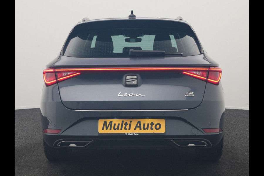 Seat Leon 1.4 TSI eHybrid FR PHEV 204pk Dealer O.H. | Adaptive Cruise | Camera | Alcantara Sportstoelen Memory & Verwarmd | Matrix LED | Adaptive Onderstel | Stuur Verwarmd | Sfeerverlichting | Apple Carplay | Navigatie | DAB | Plug In Hybrid |