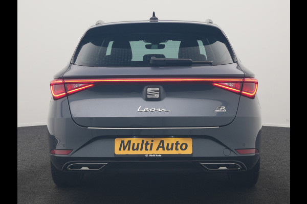 Seat Leon 1.4 TSI eHybrid FR PHEV 204pk Dealer O.H. | Adaptive Cruise | Camera | Alcantara Sportstoelen Memory & Verwarmd | Matrix LED | Adaptive Onderstel | Stuur Verwarmd | Sfeerverlichting | Apple Carplay | Navigatie | DAB | Plug In Hybrid |